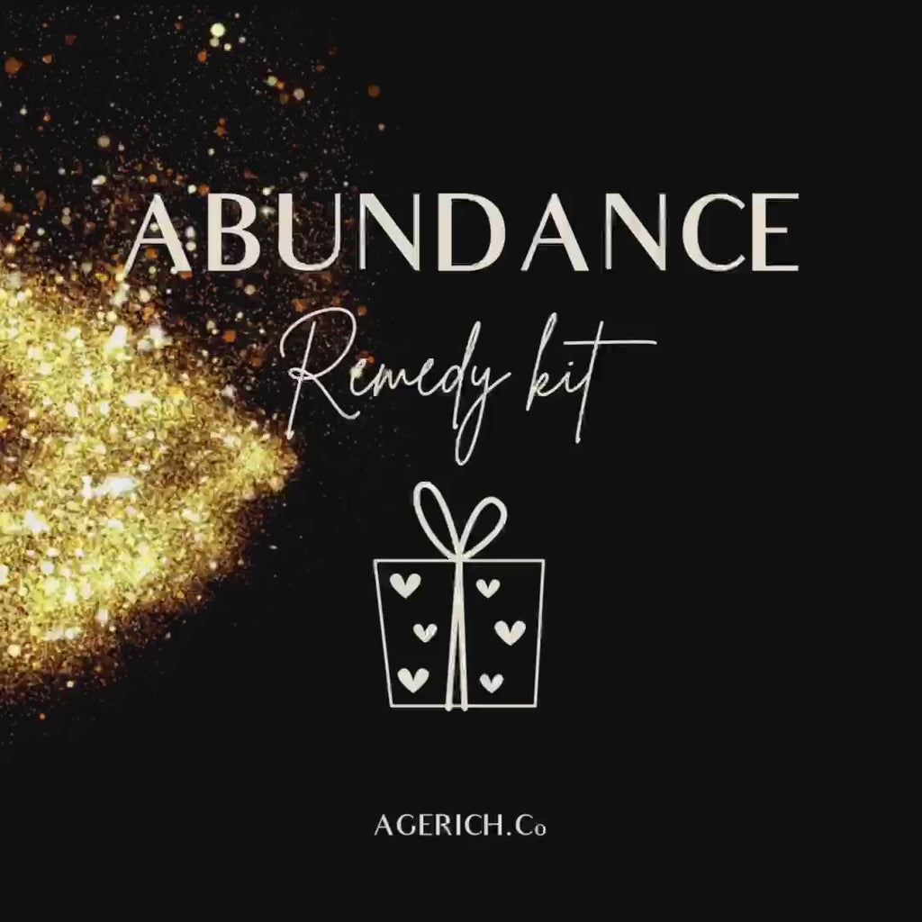 Video: Get the ABUNDANCE Remedy Kit from Agerich and ensure that you have everything you need to feel your best; including candles and essential oils.
